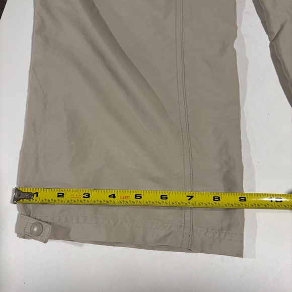 Columbia Pants Men XL Beige Convertible Zip Cargo Titanium Hiking Omni-Dry Trail - Picture 13 of 13